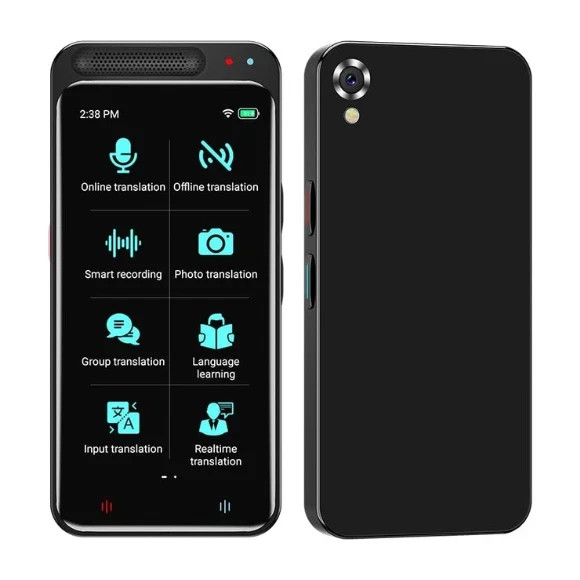 Portable Language Translator Device 138 Languages 4.1″ Touch Real Time Offline