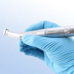 COXO Dental Low Speed Inner Water Straight/Contra Angle/Air Motor Handpiece 4H