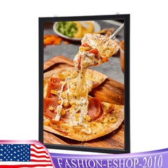 24×36″ / 18×24″ LED Backlit Movie Poster Art Picture Frame Light Box Wall Mount