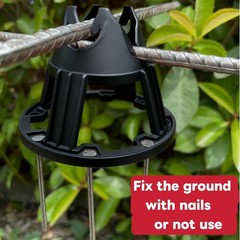 50 PCS Rebar Support Chairs Elevates 1.5/2 Inch For Rebar #3/#4/#5 Mesh