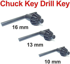 Chuck Key, 16Mm Pilot Spanner Drill Chuck Key Universal Metal T Shaped Replaceme