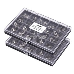 80Pcs Dental Orthodontic 16#-35 Bands with Buccal Tube 1st Molar MBT.022 U2/L1