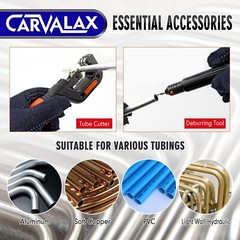 Versatile Hand-Powered Pipe Bending Kit – Compact and Durable with Storage Case