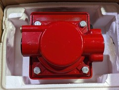 Fuel Flow Meter 1 Inch 1″ Outlet Liter Litre Unit Fuel Transfer Pump Measure NEW