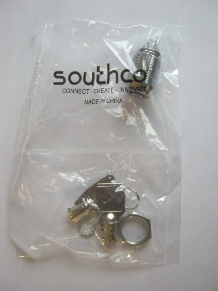 Southco PT-1-3C101-20L-KA cam tumbler round circular lock T0001 key circle