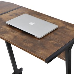 58″ L-Shaped Computer Desk Reversible MDF Corner Gaming Desk Writing Workstation