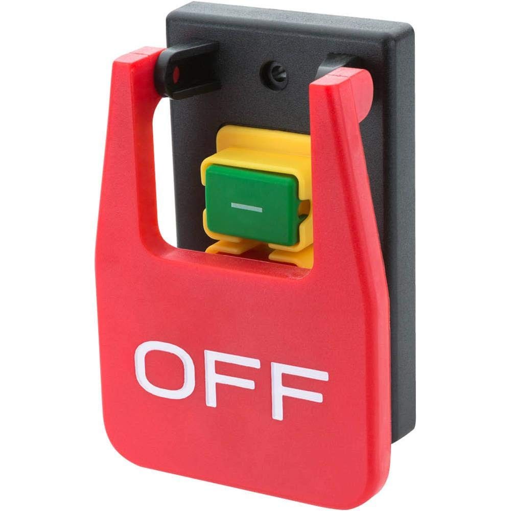 Woodstock D4159 220-Volt Paddle Switch Red