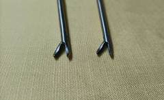 2pc Laparoscopic Needle Holder Curved Jaw Right Hand 3mmx330mm Instruments