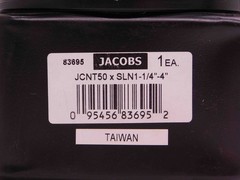 NEW NMTB50 JACOBS 1 1/4 ID SOLID END MILL TOOL HOLDER 1.25 JCNT50XSLN1-1/4″-4″