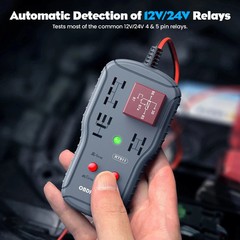New 12V/24V Automotive Relay Tester 4PIN 5PIN Super Relay Tester Diagnostic Tool