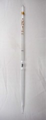 PYREX Glass Class A 2mL ±0.006 Bulb Reusable Volumetric Pipette Pipet 7100-2