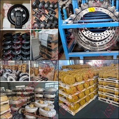 4PCS Bottom Roller For Kubota SVL65 SVL65-2 SVL75 SVL90-2 SVL75-2 SVL95 SVL97