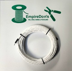 Wire Mil-Spec (PTFE) 20 AWG 4 Cond, Shielded Silver Plated Stranded 10 ft