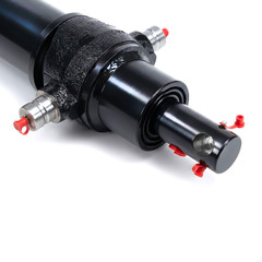 Telescopic Single Acting Cylinder 3 stage 12 Ton 108 in Stroke