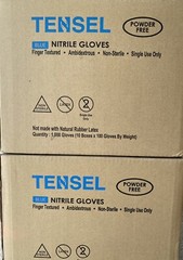 Blue Nitrile Gloves Powder Free Size XL – XL (1 Case = 10 Boxes = 1000 Gloves)