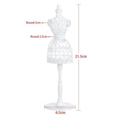 Female Mannequin Torso Dress Form Manikin Body With Base Stand Heavy Duty