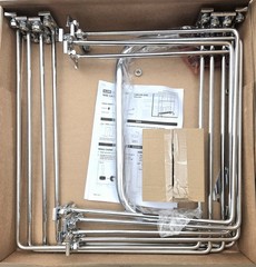 Uline H-2080 H-2081 Wire Carton Stand Dividers & Handle Kit, H-2080HANDLE