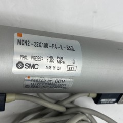 SMC MCN2-32X100-FA-L-B53L ROUND BODY CYLINDER W/D-B53 SWITCH CABLE,JA30-10-125🎯