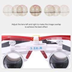 Dental Loupe 3.5X Binocular Surgery Magnifier Medical Operation Loupe glasses