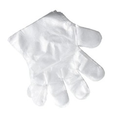100pcs Disposable Plastic PE Gloves for Kitchen Cooking Cleaning Food Prep New