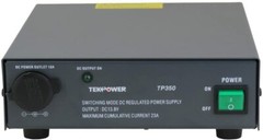 TekPower TP350 23 Amp DC 13.8V Switching Power Supply with Cigarette Plug