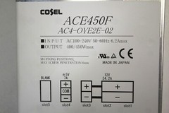 AC4-OYE2E-02 COSEL AC100-240V 50-60HZ 6.2AMAX 400/450W MAX NEW ! ACE450F