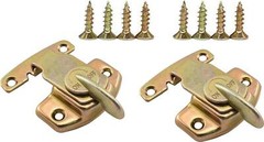 SDTC Tech 2 Pack Dining Table Locks Metal Spring Table Leaf Buckle Latches