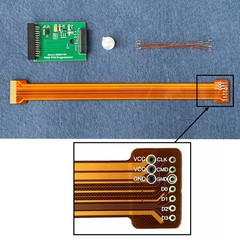 XGecu T76 EMMC ISP Connection Cable / adapter for EMMC in-circuit programming