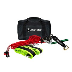SAFEWAZE 019-8015, 100′ 4-Person Rope Horizontal Life Line Fall Protection