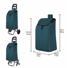 Replacement Bag for Grocery Cart Shopping Cart Bags, Oxford Cloth Waterproof …