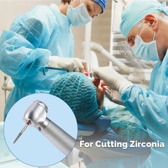 Dental Diamond Zirconia Cutting Burs Kit FG 1.6mm For High Speed Handpiece