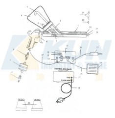 New complete 10~30 PSI powder coating system-paint gun PC04-5 updated version