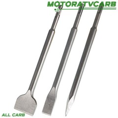 ALL-CARB 6 Piece SDS plus Chisel Set Concrete Drill Bit Set Rotary Hammer Bits