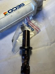 SECO R217.69-2525.3S-039-09.2 Ø25 Indexable Helical End Mill Cutter Weldon