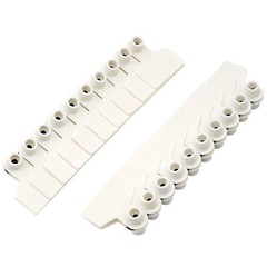 100 Pcs Blank Livestock Identification Ear Tags for Cattle Cow Pig Goat Sheep