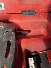 Hilti GX100 Gas-Actuated Nail Gun Fastening Tool With Case Untested/Missing Tip
