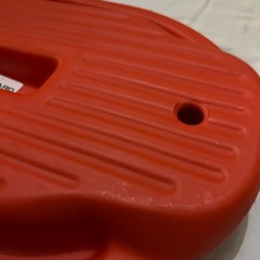 Hudson 1178 Red Lifesaver Rectangular CPR Board