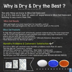 1 Quart(2 LBS) “Dry&Dry” Premium Orange Indicating Silica Gel Desiccant Bead