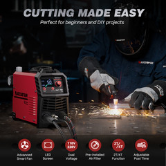 Arccaptain CUT50 Plasma Cutter Dual Voltage HF Start Cutter