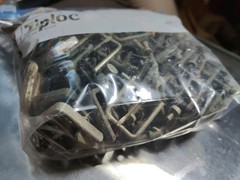 Lot of 85 HOFFMAN Screw Compressor Clamp Open Tube Tubing 3.5 pounds