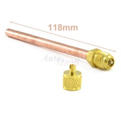 10x Service/Access Valve 1/4″ SAE *1/4″ OD *4.65″ Stem Core AC Refrigeration Kit