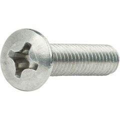 8-32 Phillips Oval Head Machine Screws Stainless Steel Countersunk All Sizes