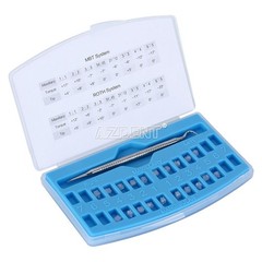 AZDENT Dental Ortho Self Ligating Clear Ceramic Bracket Braces ROTH 022 Hook 345