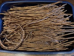 50 POUNDS BARE BRIGHT COPPER #1 STRIPPED BARE WIRE.