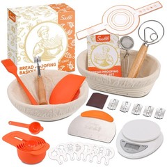 30-Pcs Sourdough Bread Baking 10 inches x 10 x 5.9 inches, Brown
