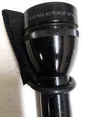 2) PACK!!! Uncle Mike’s C-Cell Flash Light Holder/Baton Holder 8861-1 Black NEW