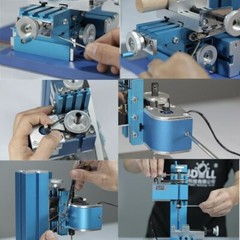 100~240V Mini Milling Machine DIY Woodworking Metal Aluminum Processing Tool New