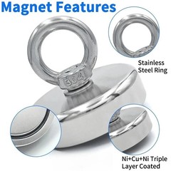 Super Strong Neodymium Fishing Magnets Heavy Duty imanes Magnet with Countersun