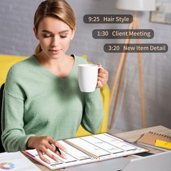 Appointment Book 2026 with Colorful Tabs ,Hardcover Weekly & Monthly Appointment