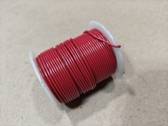 Remington Industries 22 AWG, UL1007 Solid Wire, Red, 300v PVC 105 C (100 Feet)